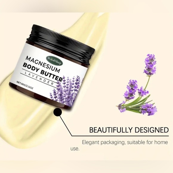 Magnesium Body Butter Lavender for Relaxation 12oz Jar NIB - Picture 11 of 11